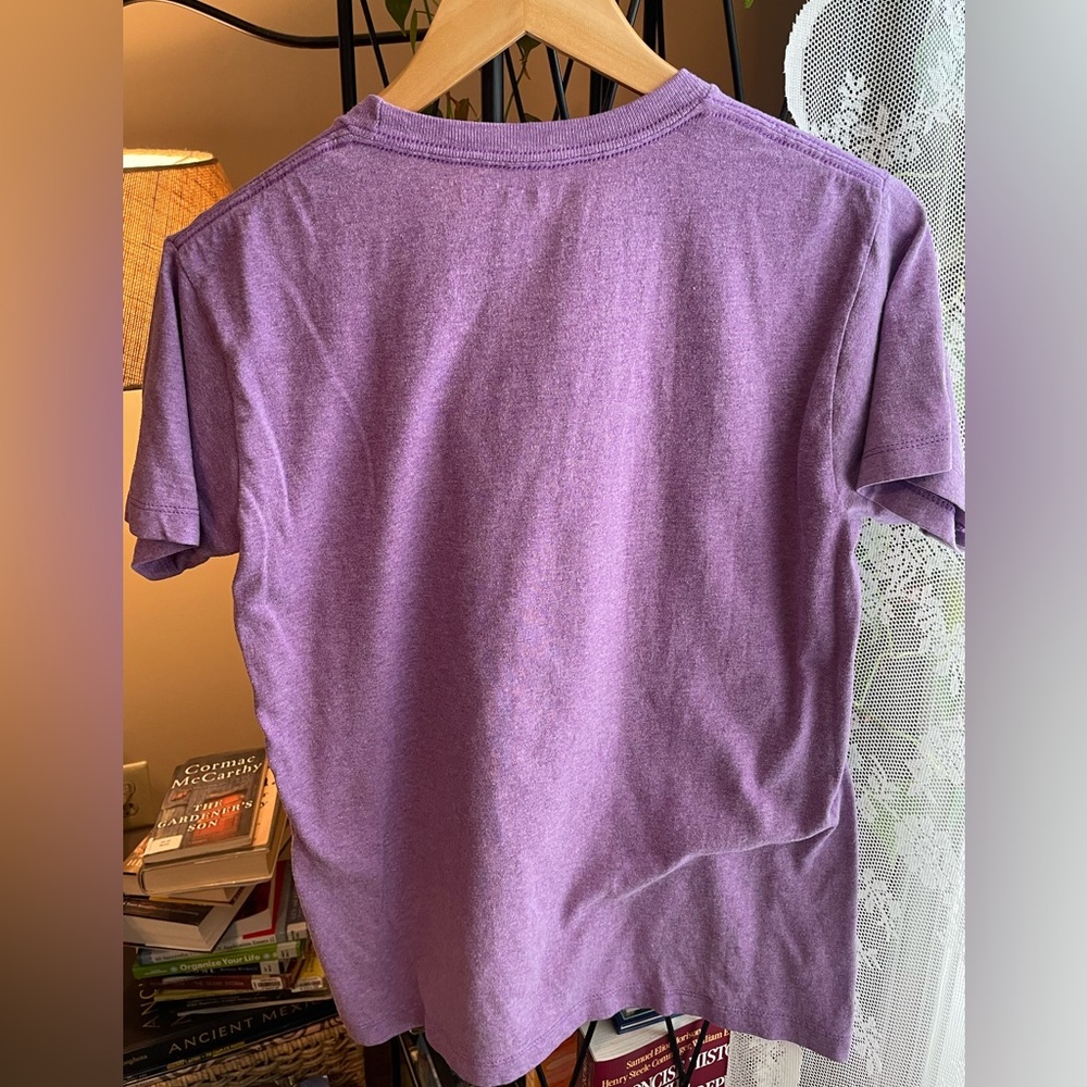 Purple Jimi Hendrix T-shirt from Karl Ferris Collection in Adult Small - Picture 3 of 3